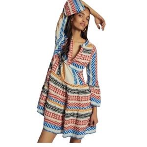 Devotion TWINS Mini Dress in Multicolor